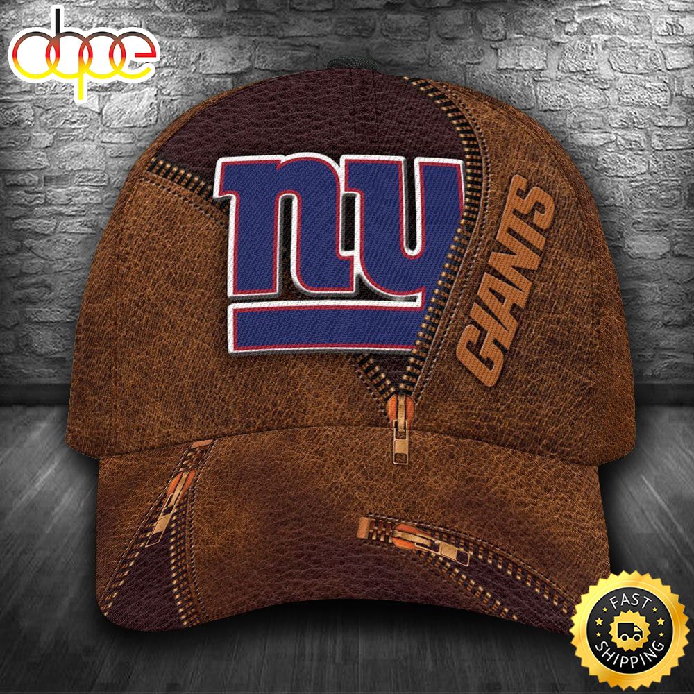 Personalized New York Giants Zip All Over Print 3D Classic Cap
