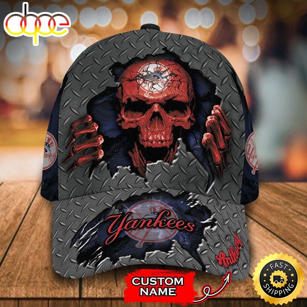 Personalized New York Yankees All Over Print 3D Classic Cap