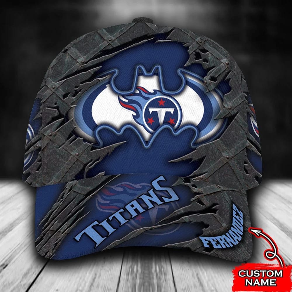 Personalized Tennessee Titans Batman All Over Print 3D Classic Cap
