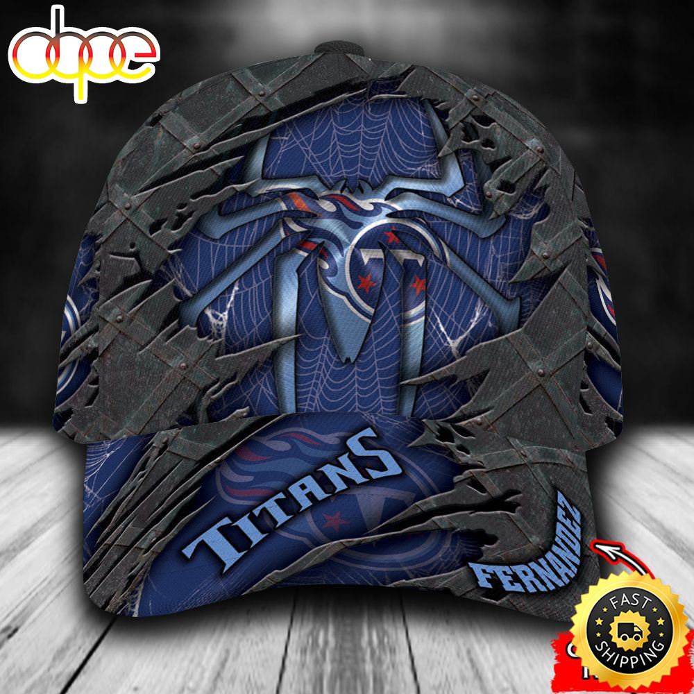 Personalized Tennessee Titans Spider Man All Over Print 3D Classic Cap