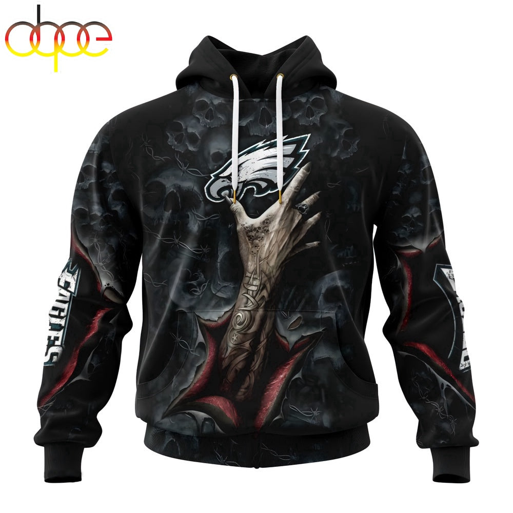Philadelphia Eagles All Over Print Hoodie Shirt Gift For Fans