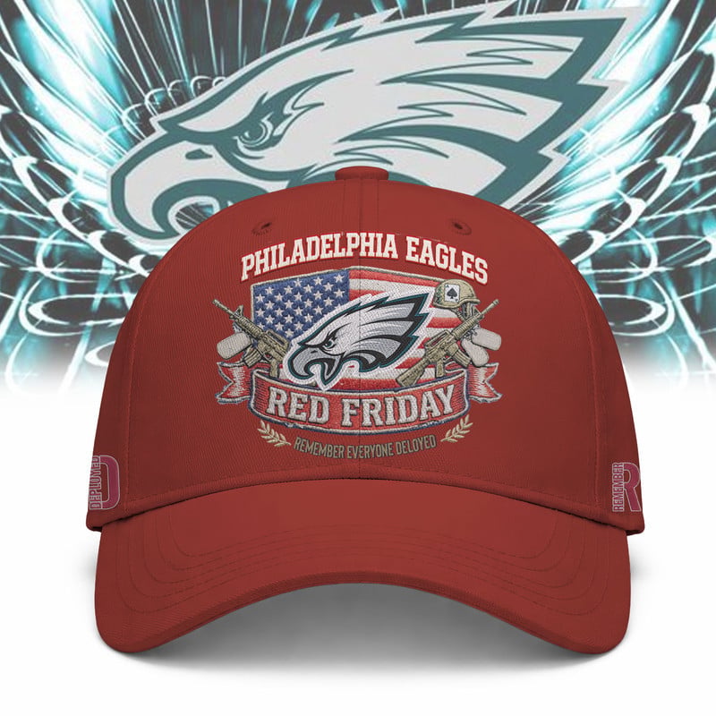 Philadelphia Eagles  NFL RED Friday Classic Baseball Cap