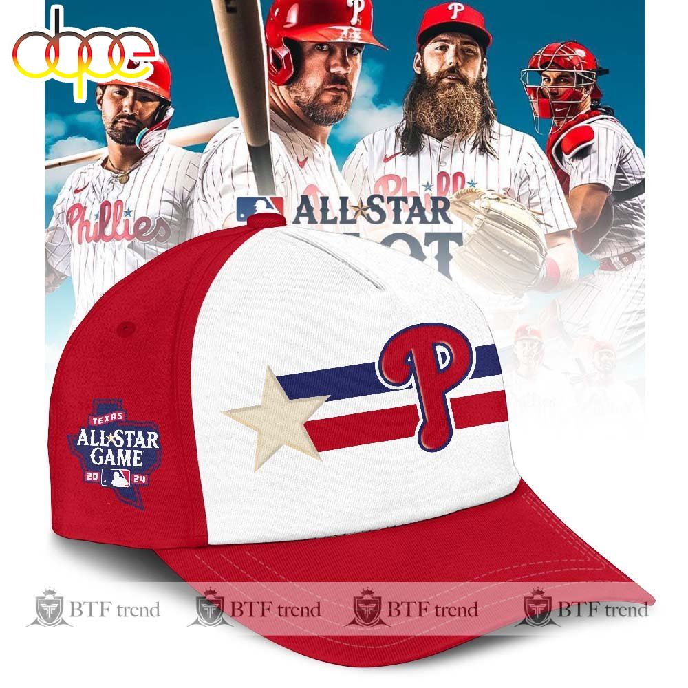 Philadelphia Phillies 2024 MLB 8X All-Star Game CAP