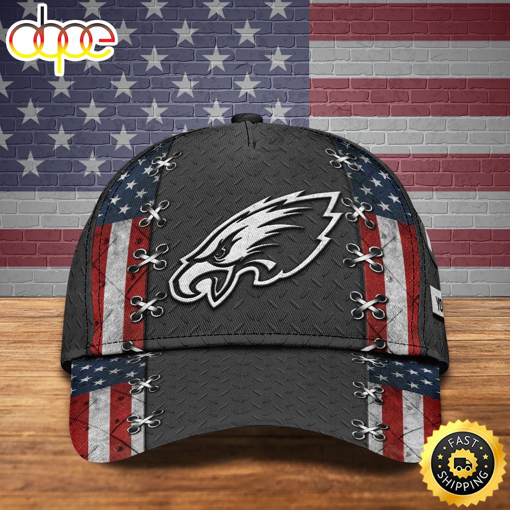 Philadelphia Eagles Personalized Your Name NFL Football Cap