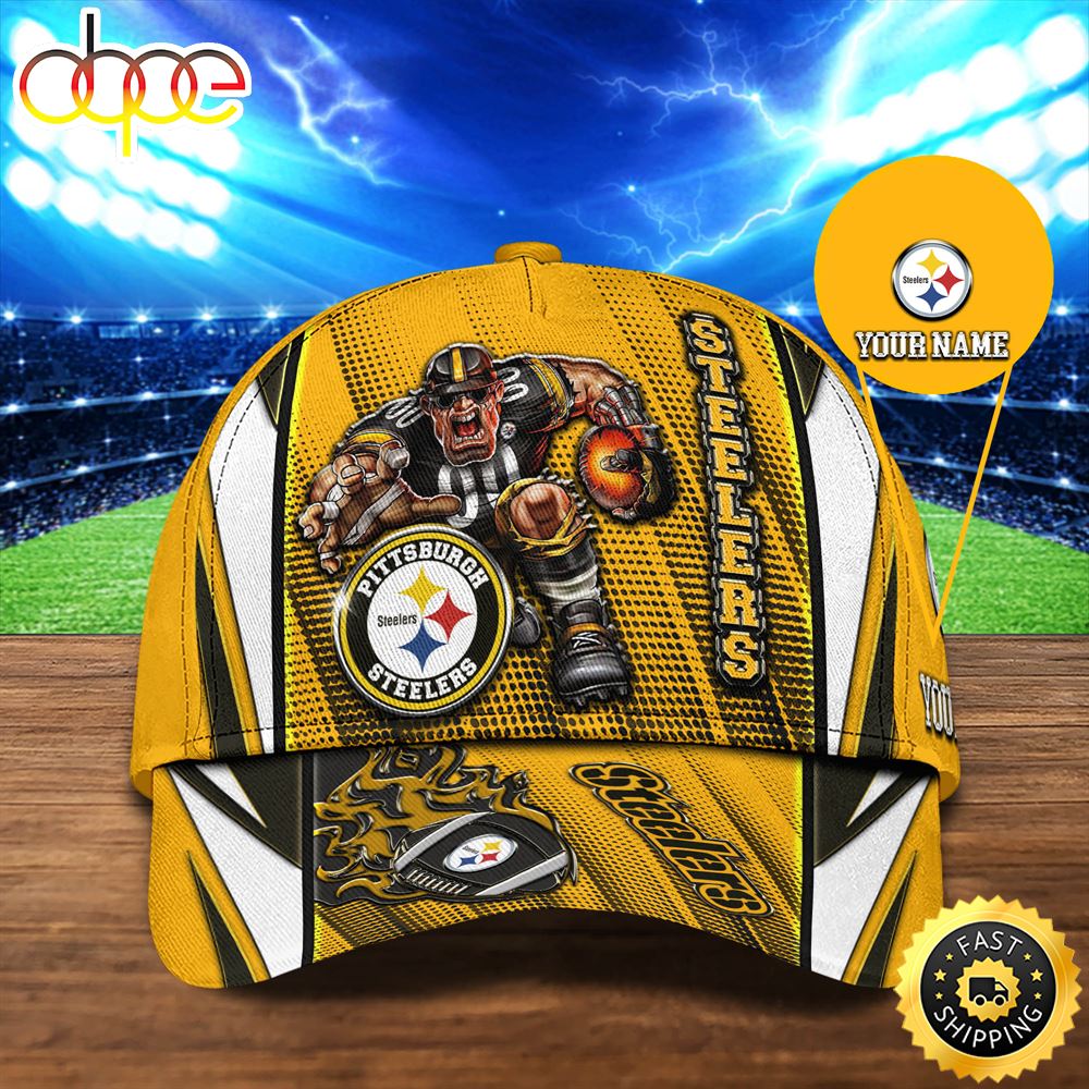 Pittsburgh Steelers Personalized Your NameNFL Football Sport Cap