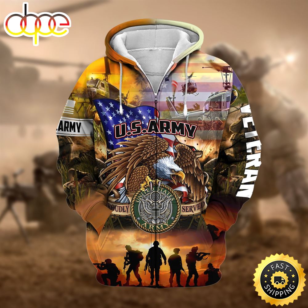 Premium Honoring All Who Served US Veteran Hoodie