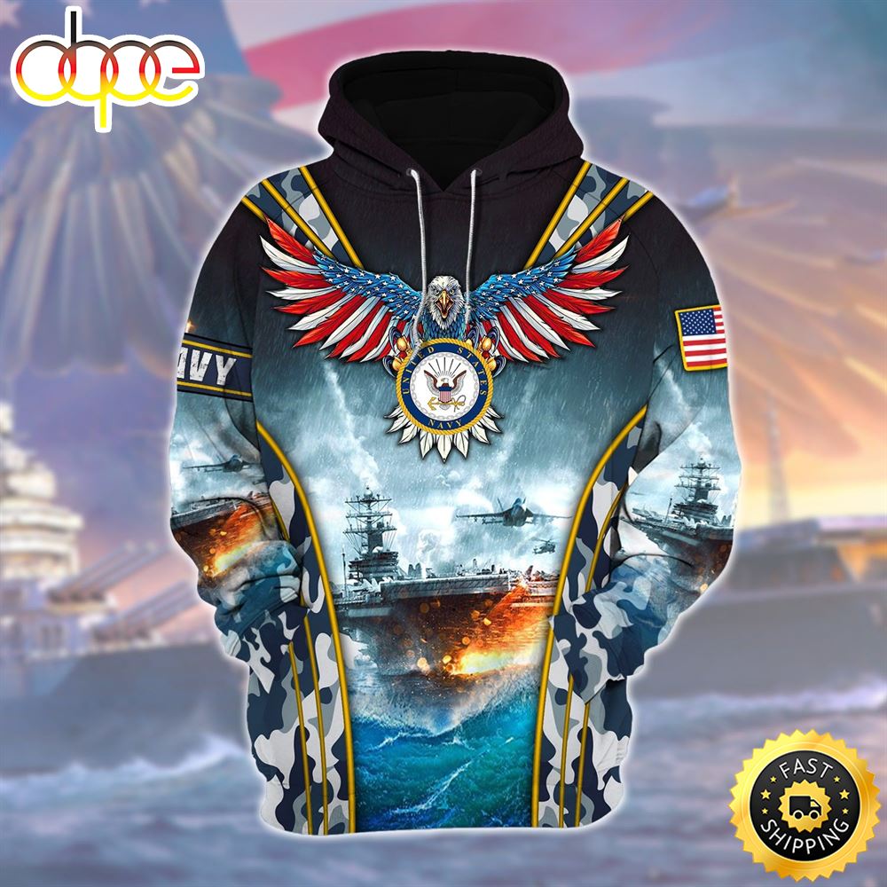 Proud U.S.Navy Veteran Hoodie