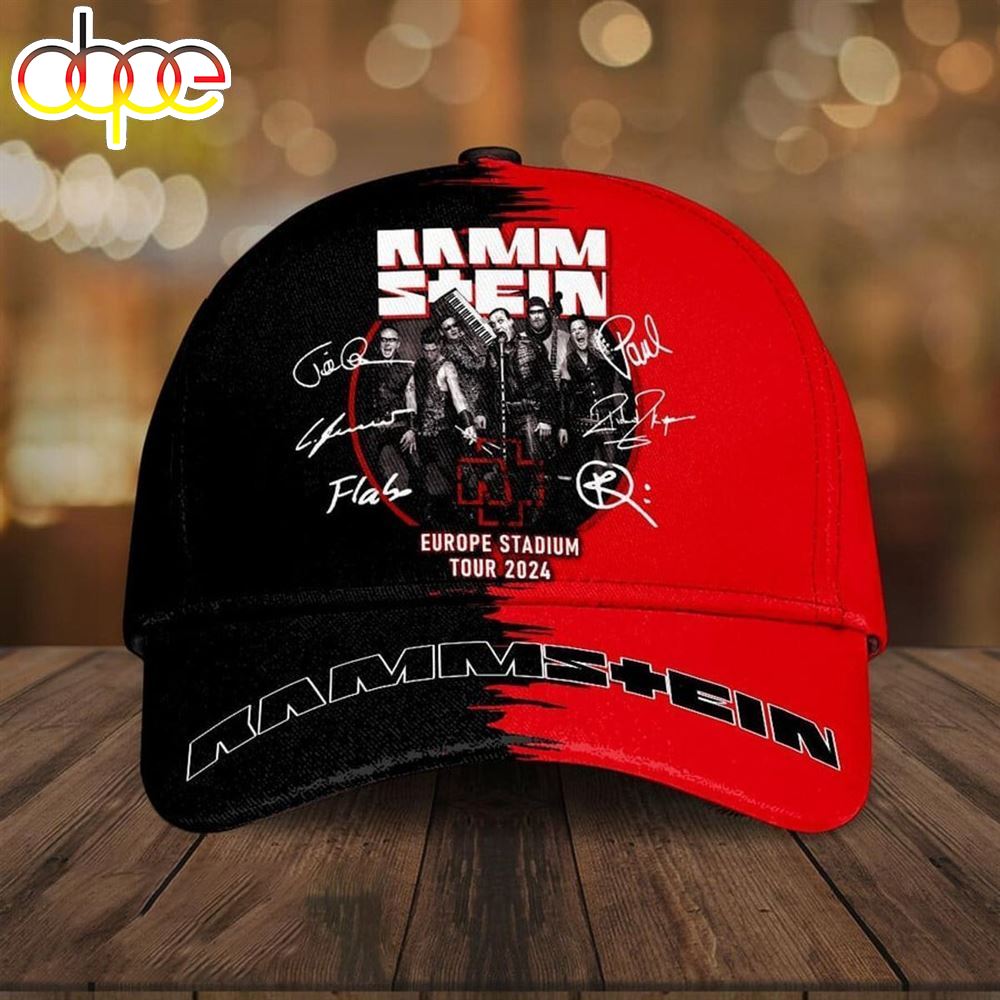Rammstein Europe Stadium Tour 2024 Classic Cap