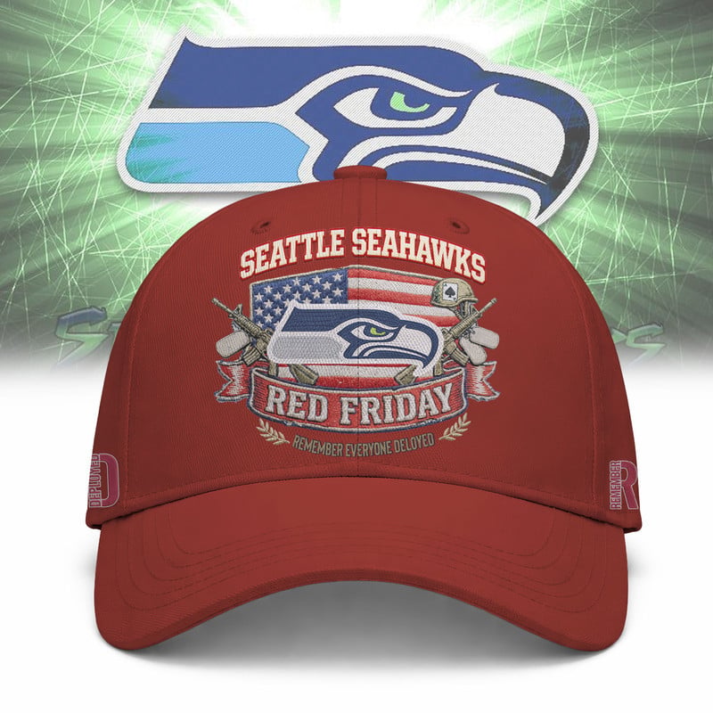 Seattle Seahawks  NFL RED Friday Classic Baseball Cap