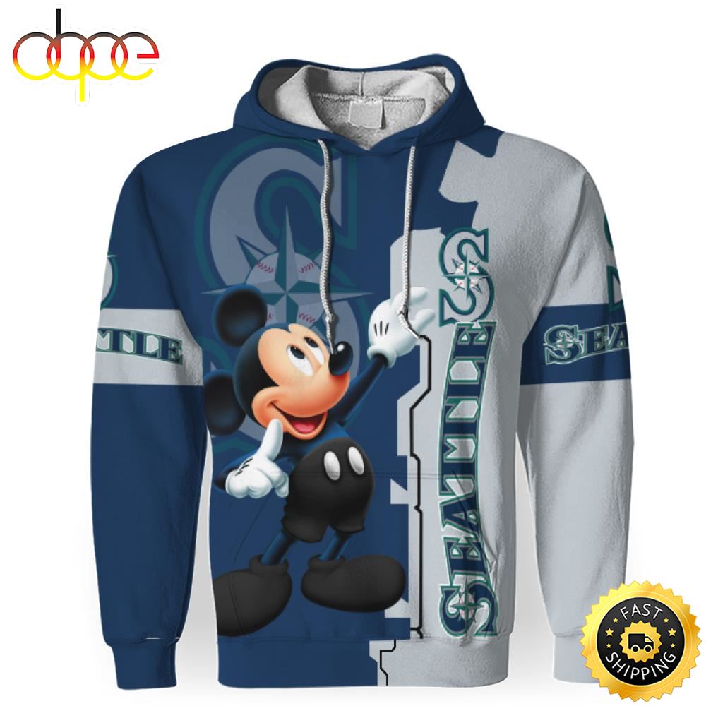 Seattle Mariners Mickey Mouse Champions Football Shirt