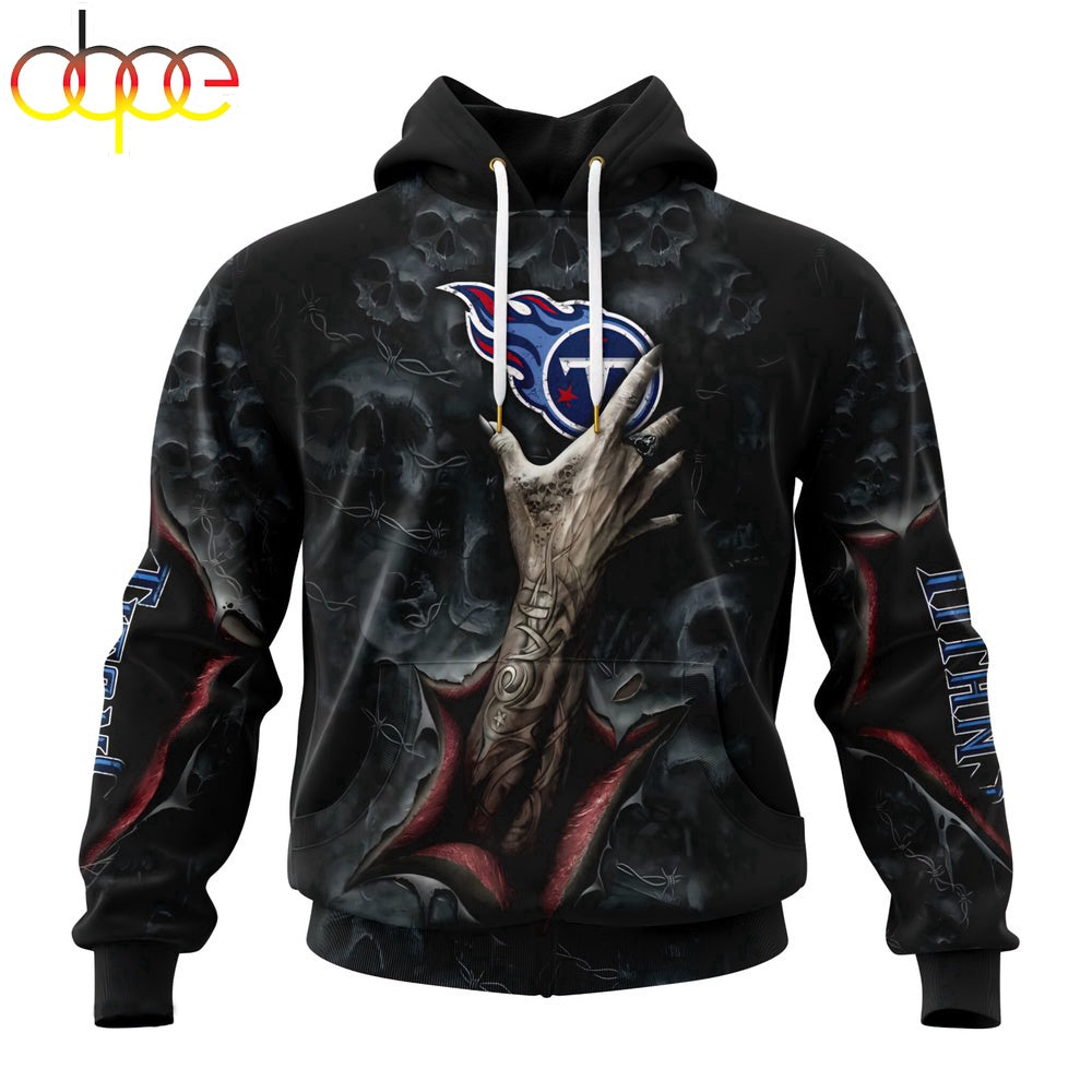 NFL Tennessee Titans All Over Print Hoodie Shirt Gift For Fans