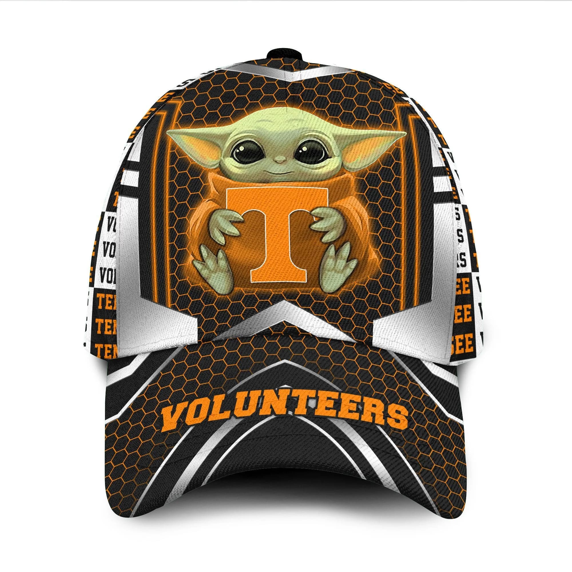 Tennessee Volunteers Baby Yoda All Over Print 3D Classic Cap