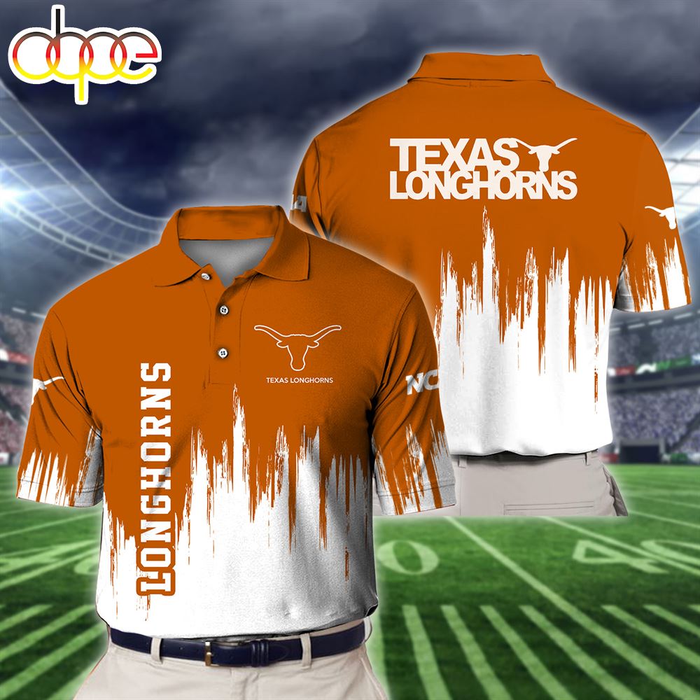 Texas Longhorns Sport Polo Shirt Gift For Fans