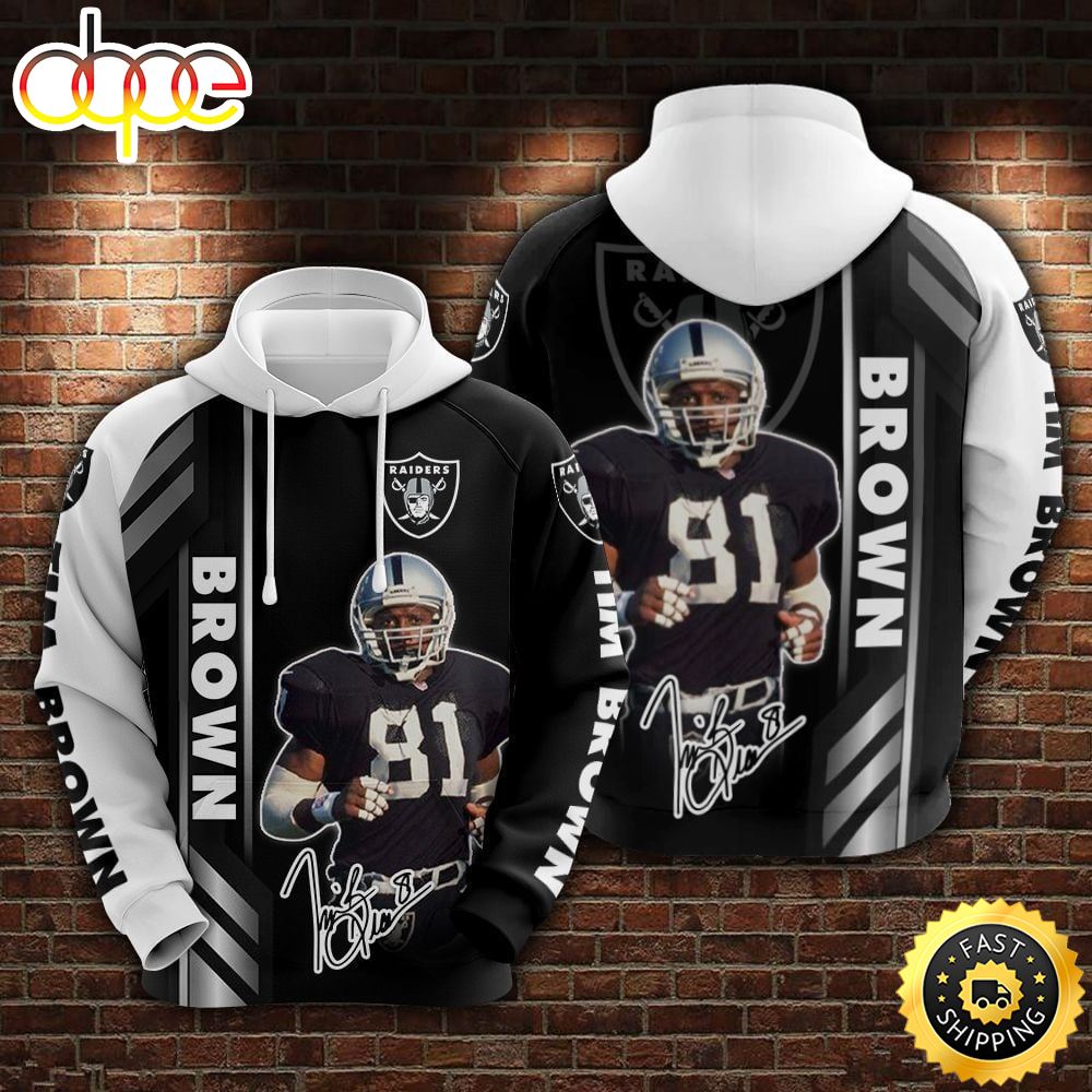 Tim Brown - Las Vegas Raiders Limited Hoodie 841