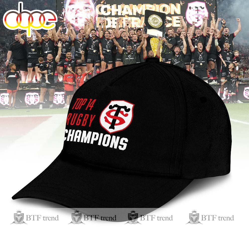 Top 14 Stade Toulousain Back to Back Champions Cap