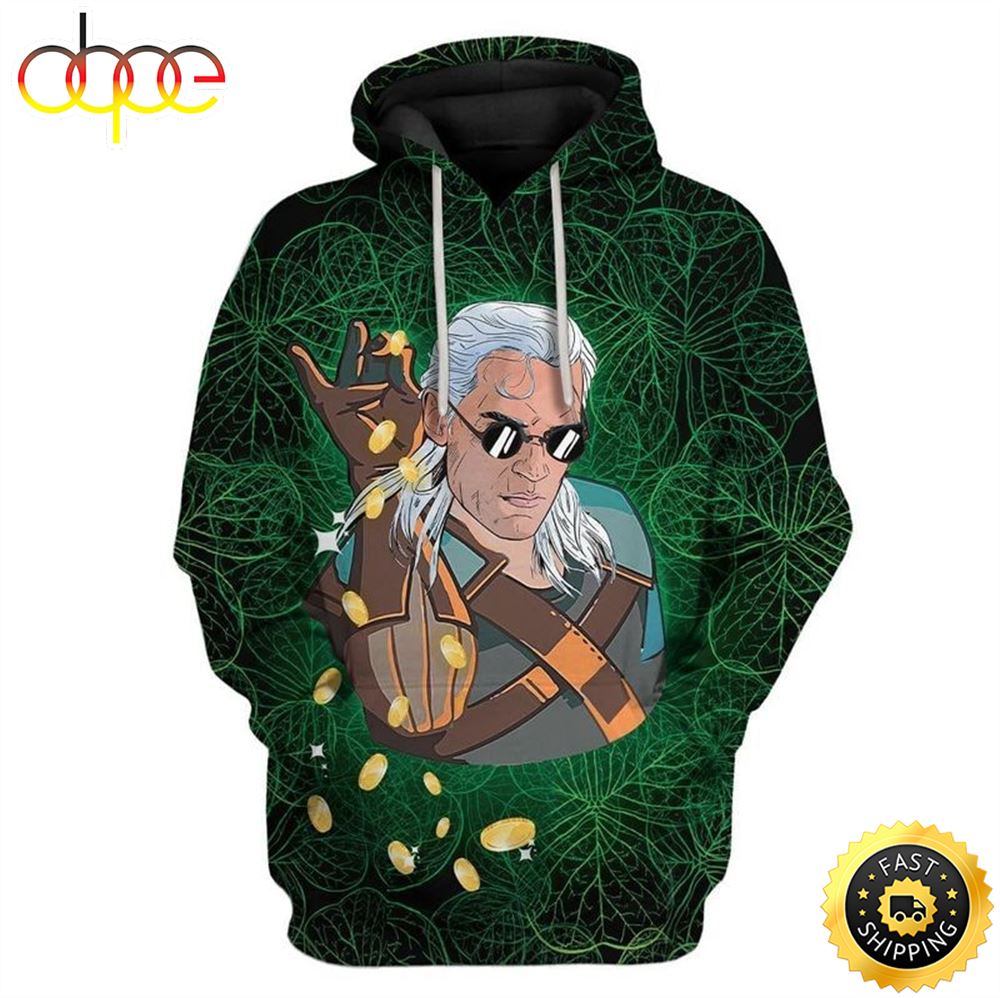 Toss A Coin On St Patricks Day Happy Patrick's Day 3d Hoodie All Over Print Shirt