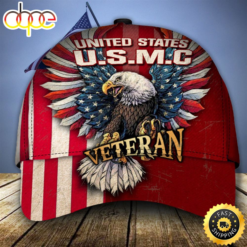 U.S.M.C United States Veteran Cap