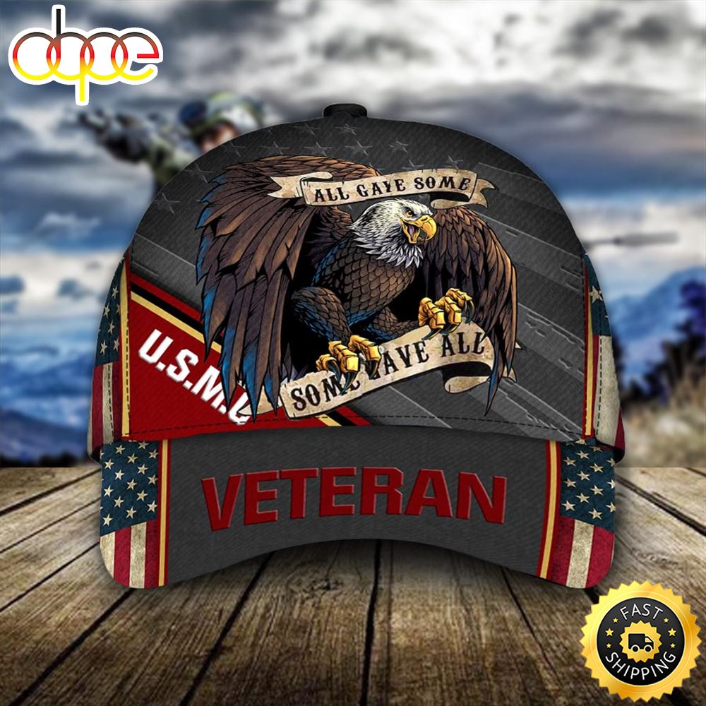 U.S.M.C Veteran Egale Classic Cap