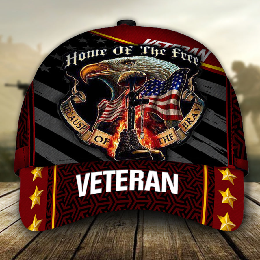 Veteran Home Of The Free Classic Cap