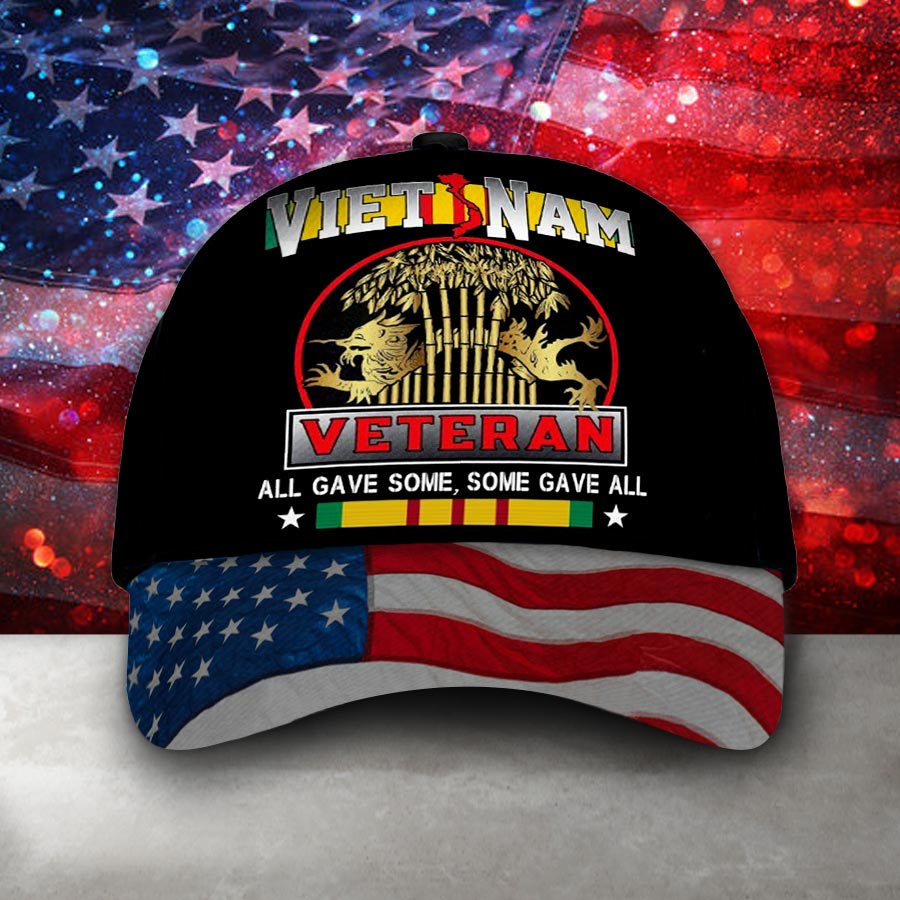 Vietnam Veteran All Gave Some Some Gave All Cap