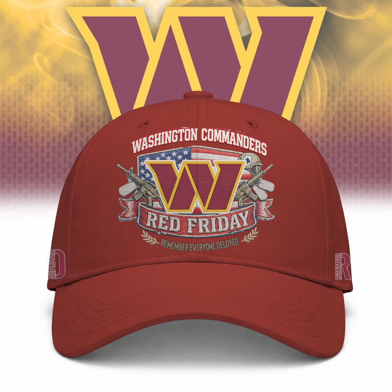 Washington Commanders  NFL RED Friday Classic Baseball Cap