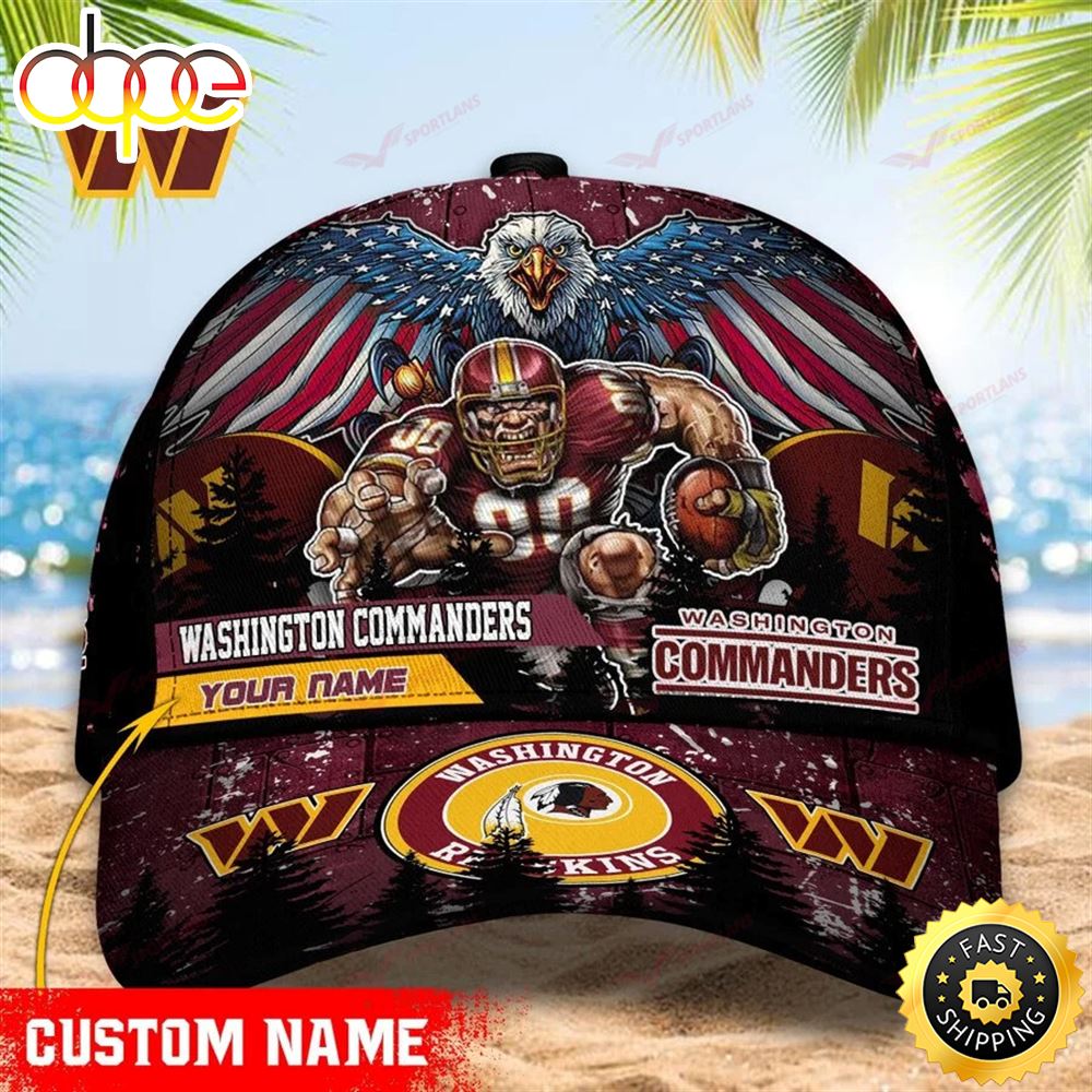 Washington Commanders Nfl Cap Personalized