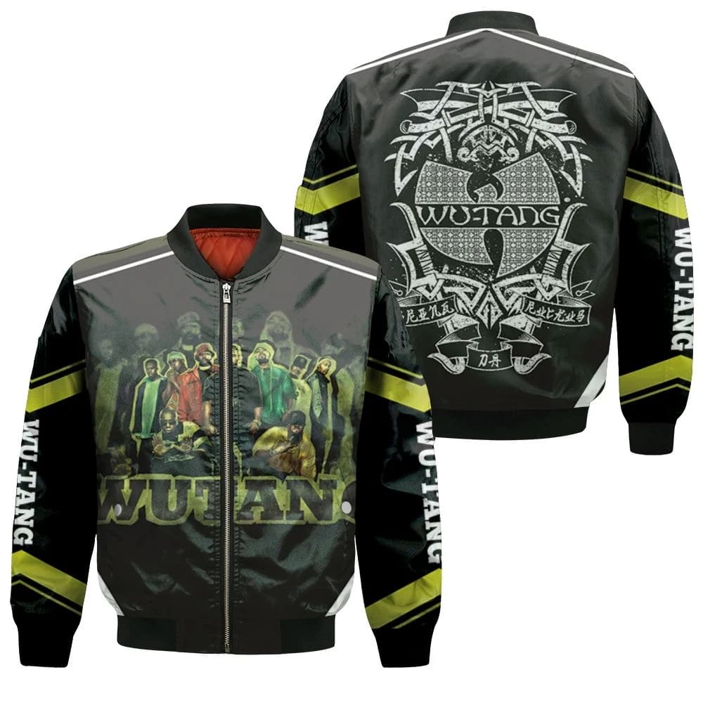 Wu Tang Clan Old School Underground Hip Hop Legend For Fan Bomber Jacket