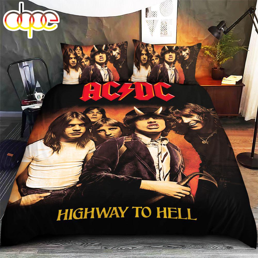 AC DC Cosplay Bedding Set Quilt Duvet Covers  Gift For Christmas