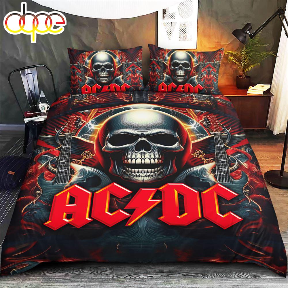 ACDC Bedding Set Merry Christmas Gift Fans  Gift For Christmas