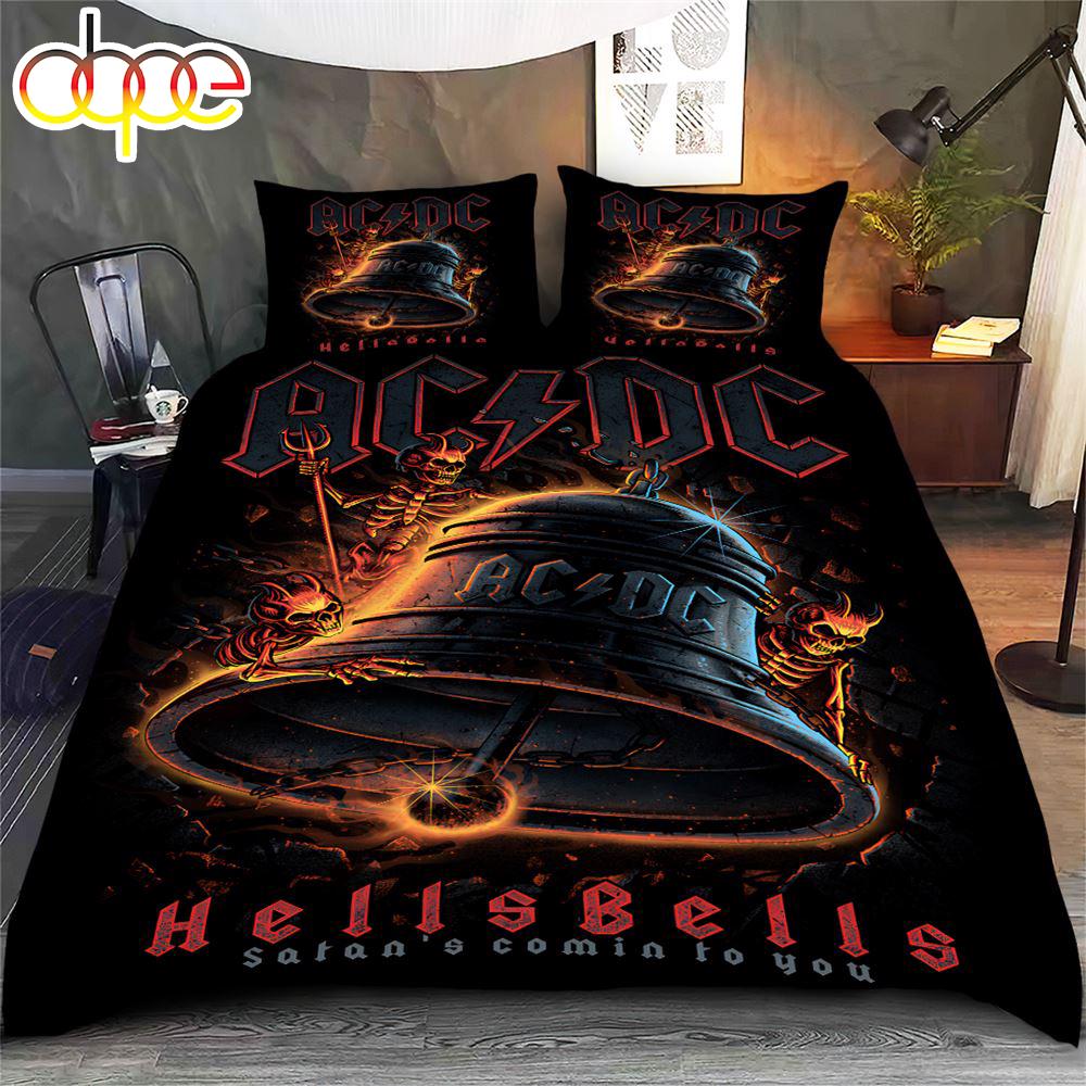 ACDC High Voltage Classic King Bedding Set  Gift For Christmas