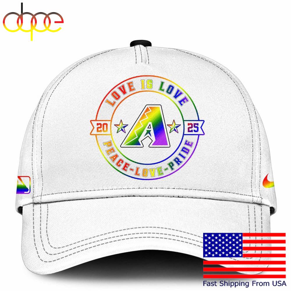 Arizona Diamondbacks Happy Pride Month Limited Edition 2025 Baseball Cap