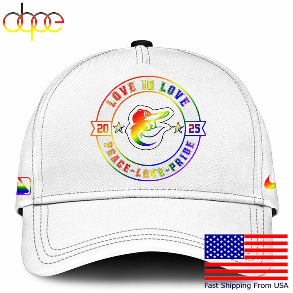 Baltimore Orioles Happy Pride Month Limited Edition 2025 Baseball Cap