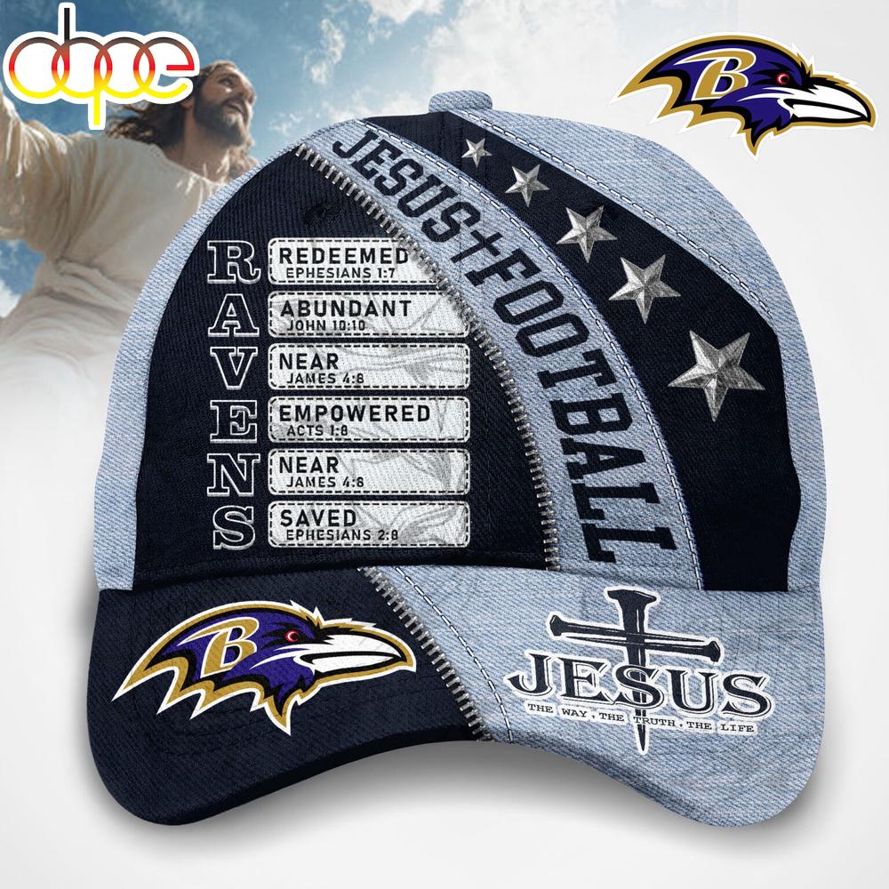 Baltimore Ravens Jesus The Way The Truth The Life Baseball Cap