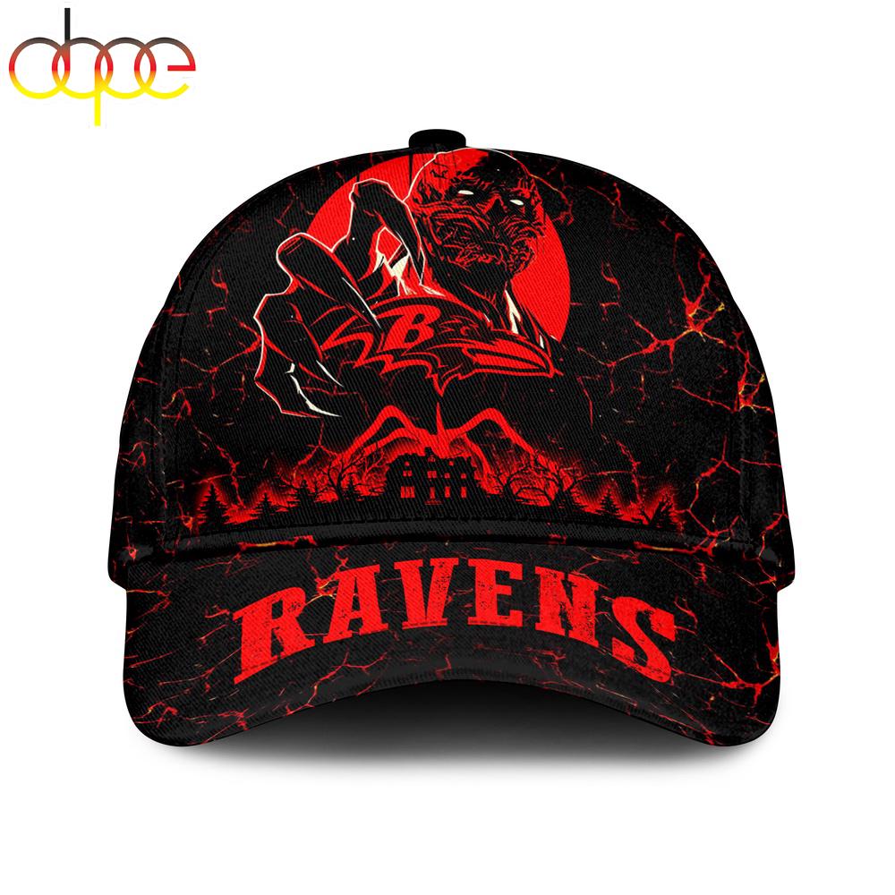 Baltimore Ravens NFL Stranger Things Classic Baseball Cap