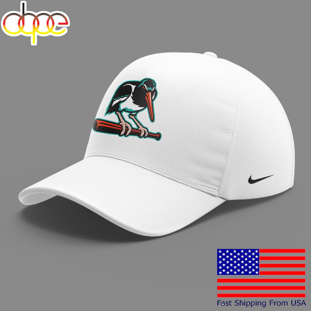 Baysox Baseball Limited The Oyster Catchers White Cap  For Fans