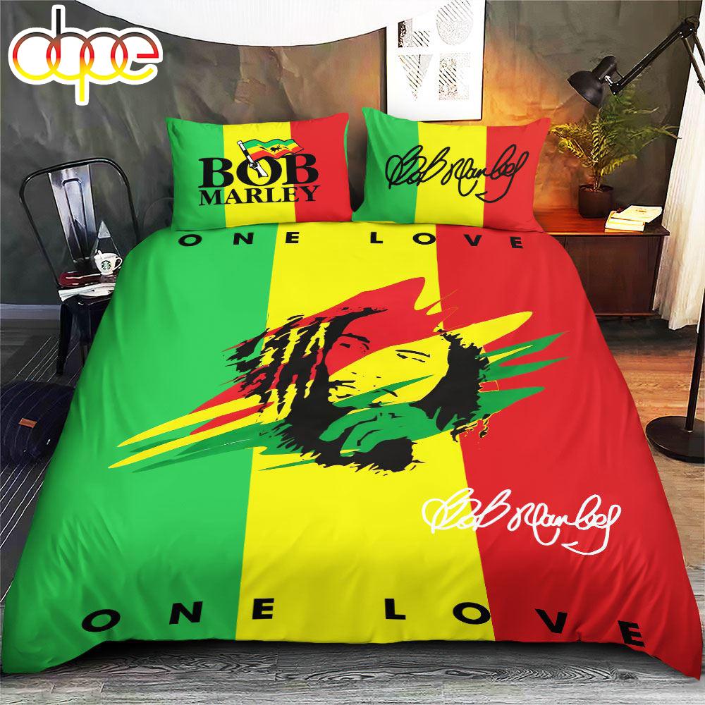 Bob Marley Bedding Set Christmas For Fans  Gift For Christmas