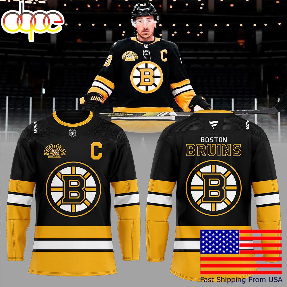Boston Bruins 100Th Anniversary Hockey Jersey