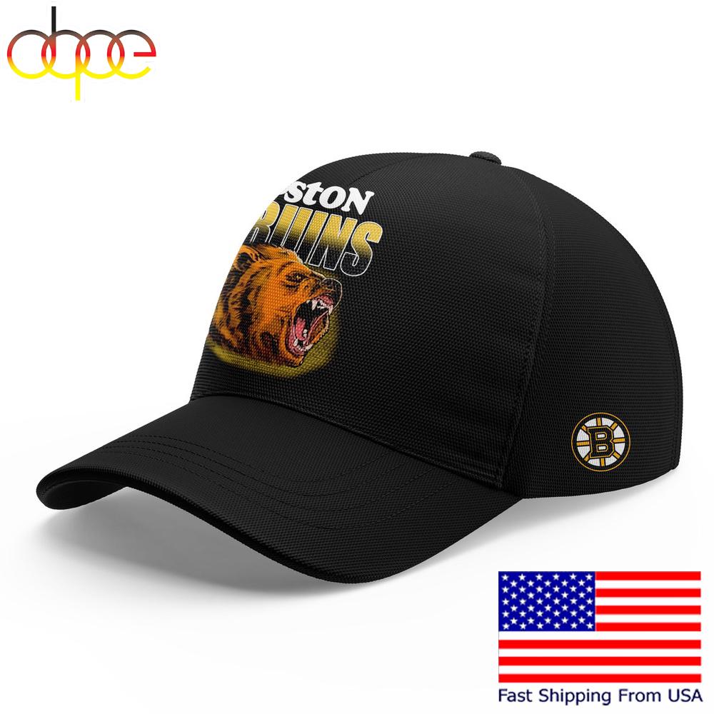 Boston Bruins National Hookey League Baseball Cap