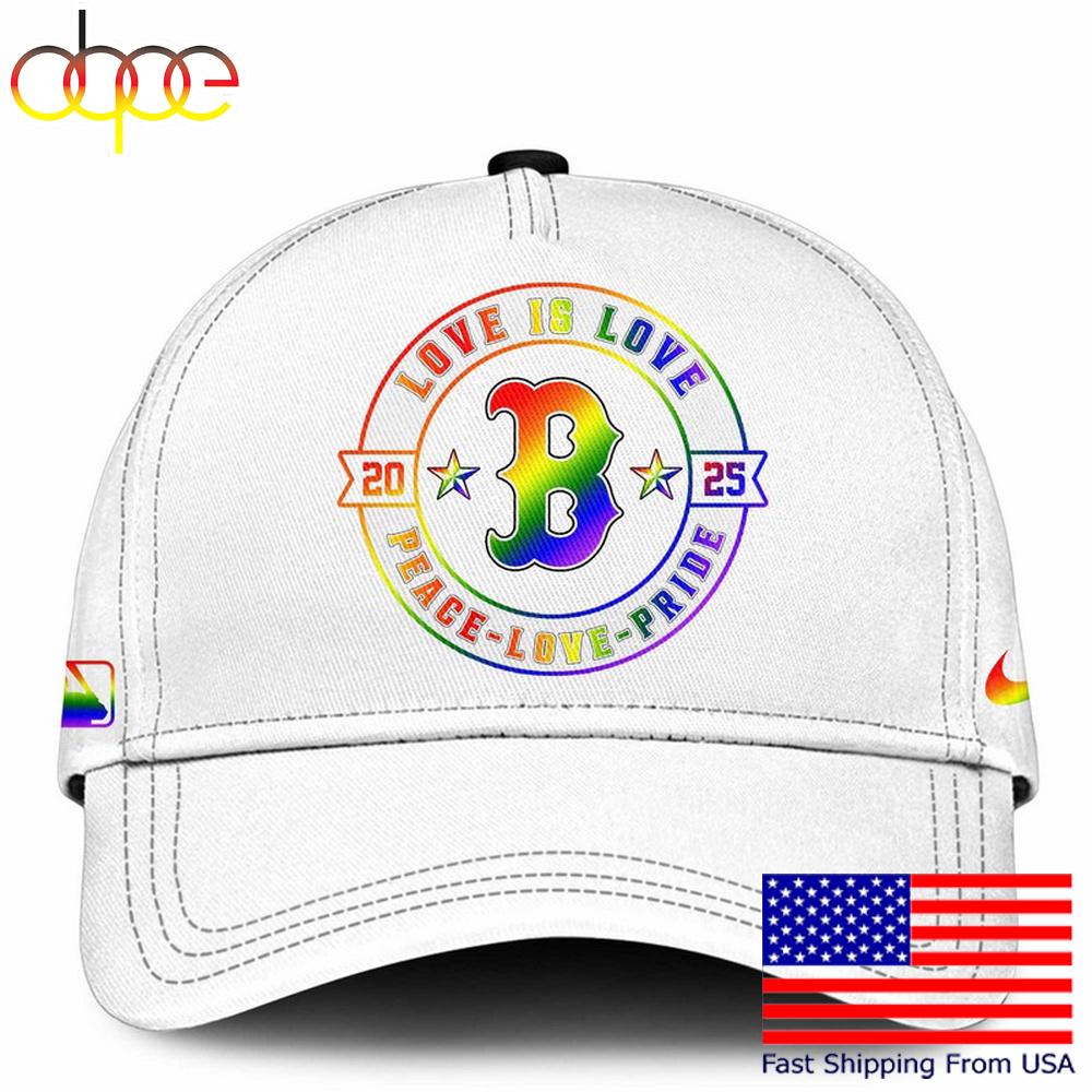 Boston Red Sox Happy Pride Month Limited Edition 2025 Baseball Cap