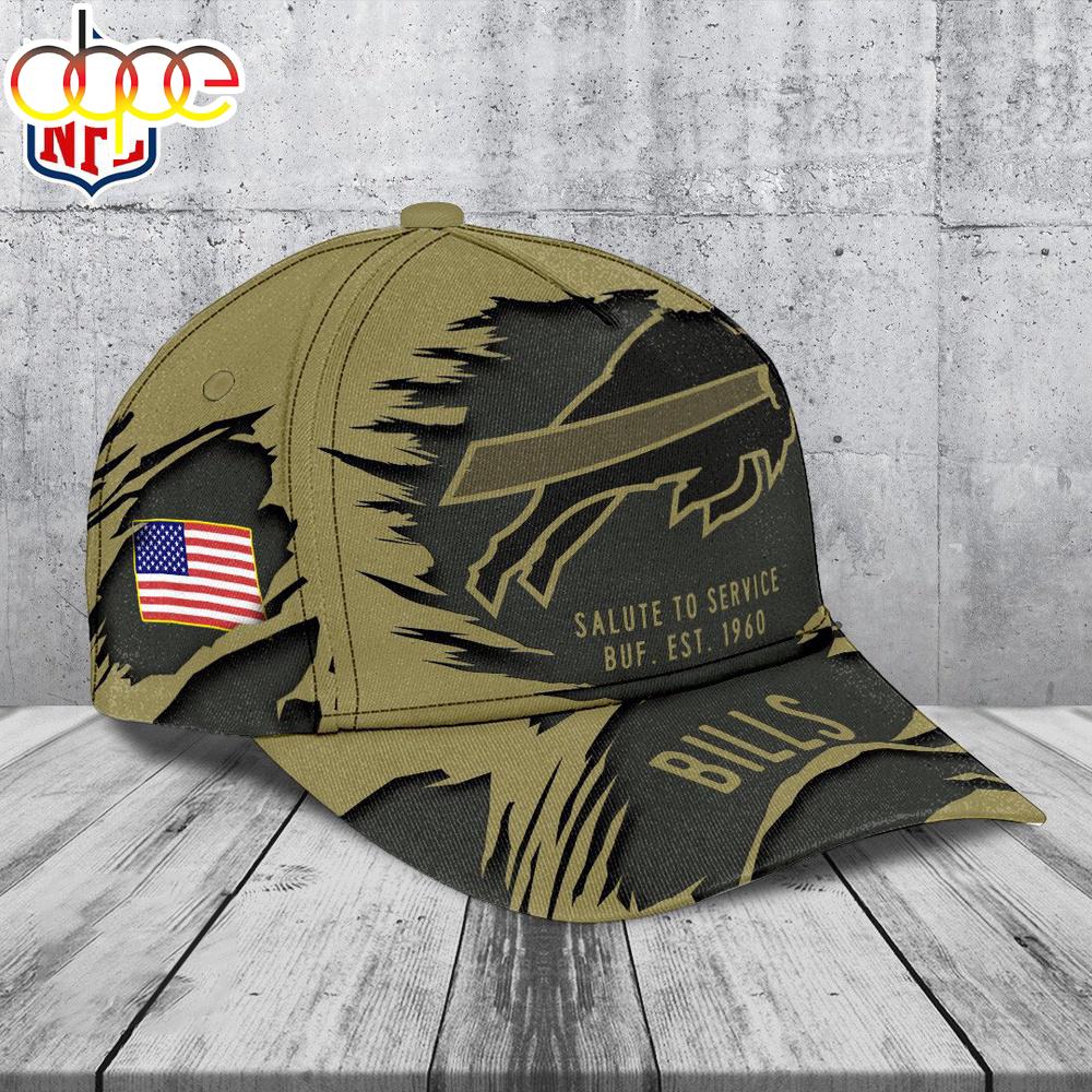 Buffalo Bills 2025 Salute to Service Classic Baseball Cap