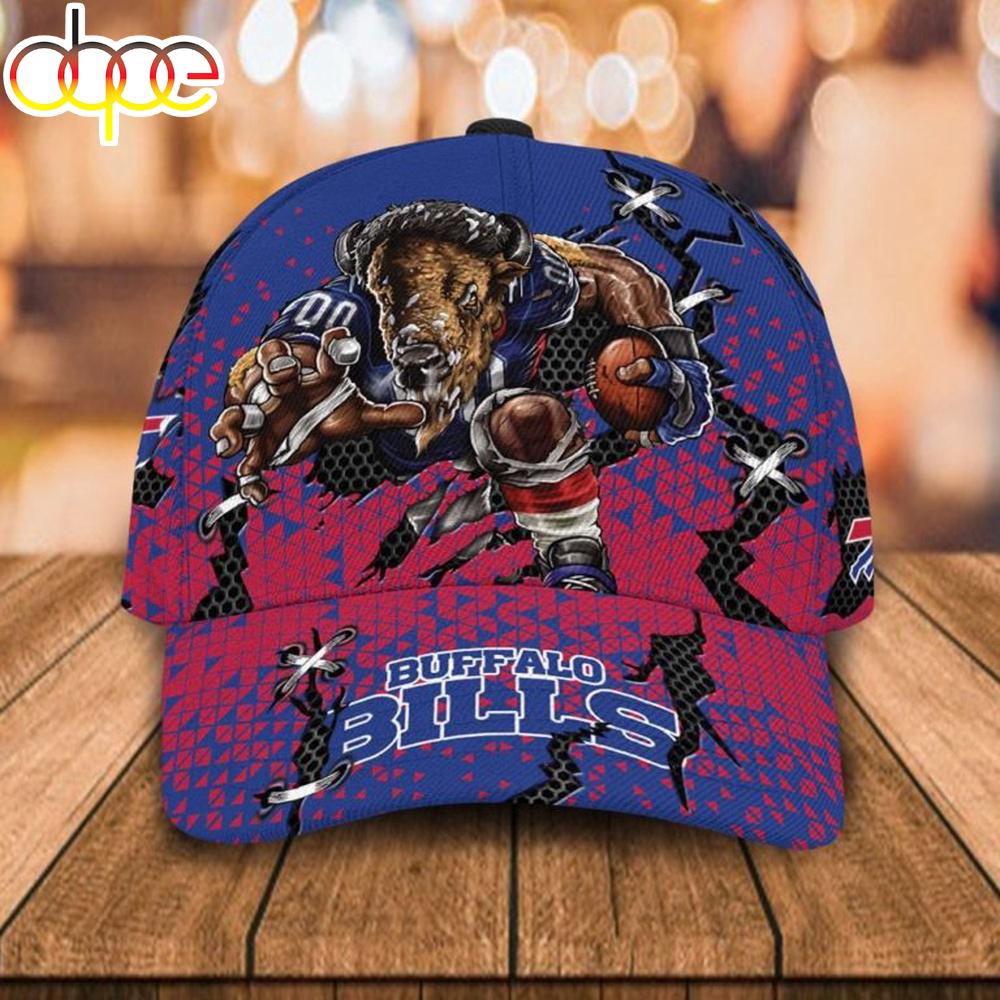 Buffalo Bills Mascot NFL Classic Baseball Cap