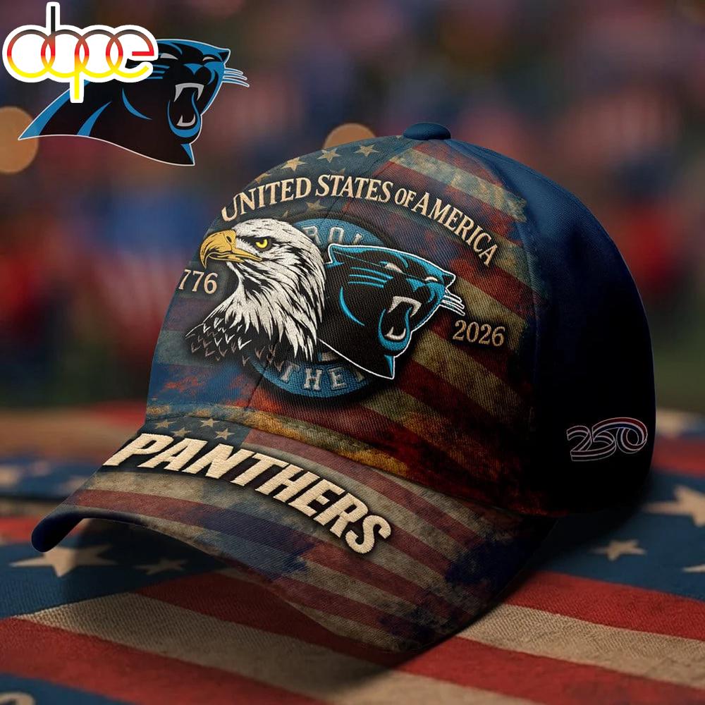 Carolina Panthers Premium NFL 250th anniversary of America Cap