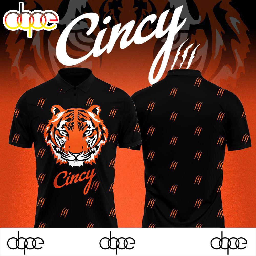 Cincinnati Bengals 2024 Cincy New Polo Shirt