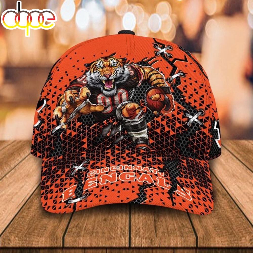 Cincinnati Bengals Mascot NFL Classic Baseball Cap