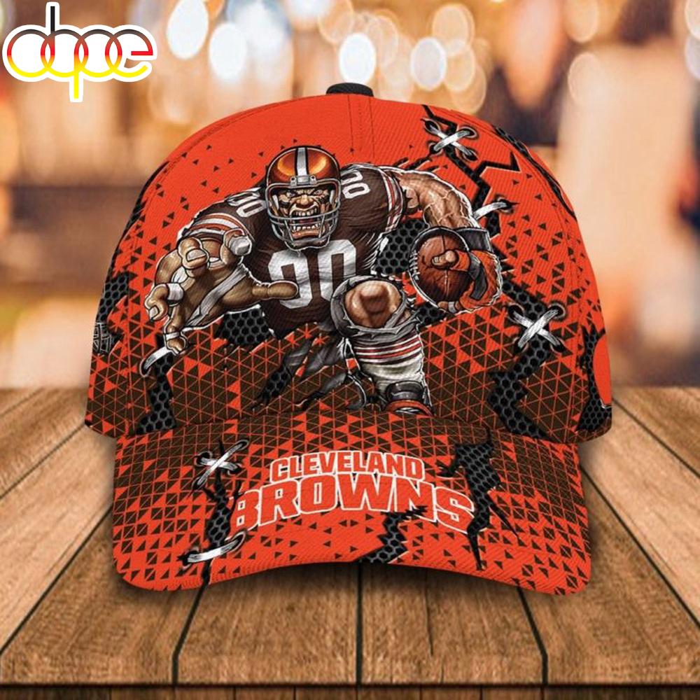 Cleveland Browns Mascot NFL Classic Baseball Cap