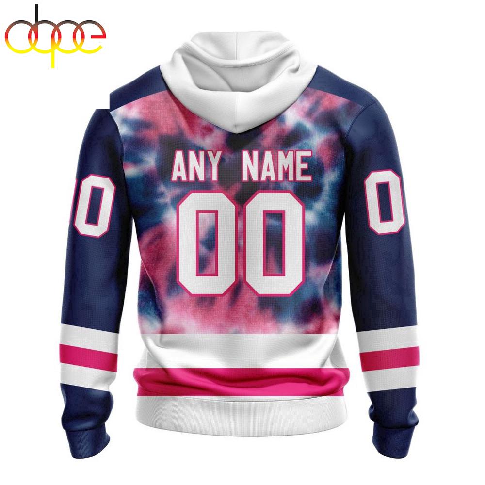 Custom Name And Number NFL Los Angeles Rams Pink Fight Breast Cancer Hoodie