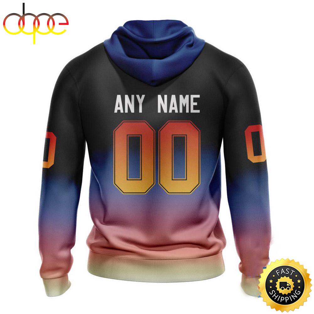 Custom Name And Number NHL Nashville Predators X KISS Band All Over Print Hoodie Shirt