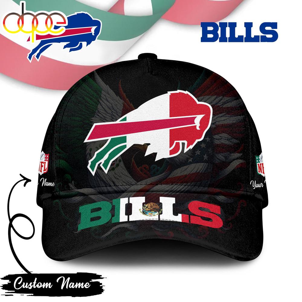 Custom Name Buffalo Bills NFL Mexican Classic Baseball Cap