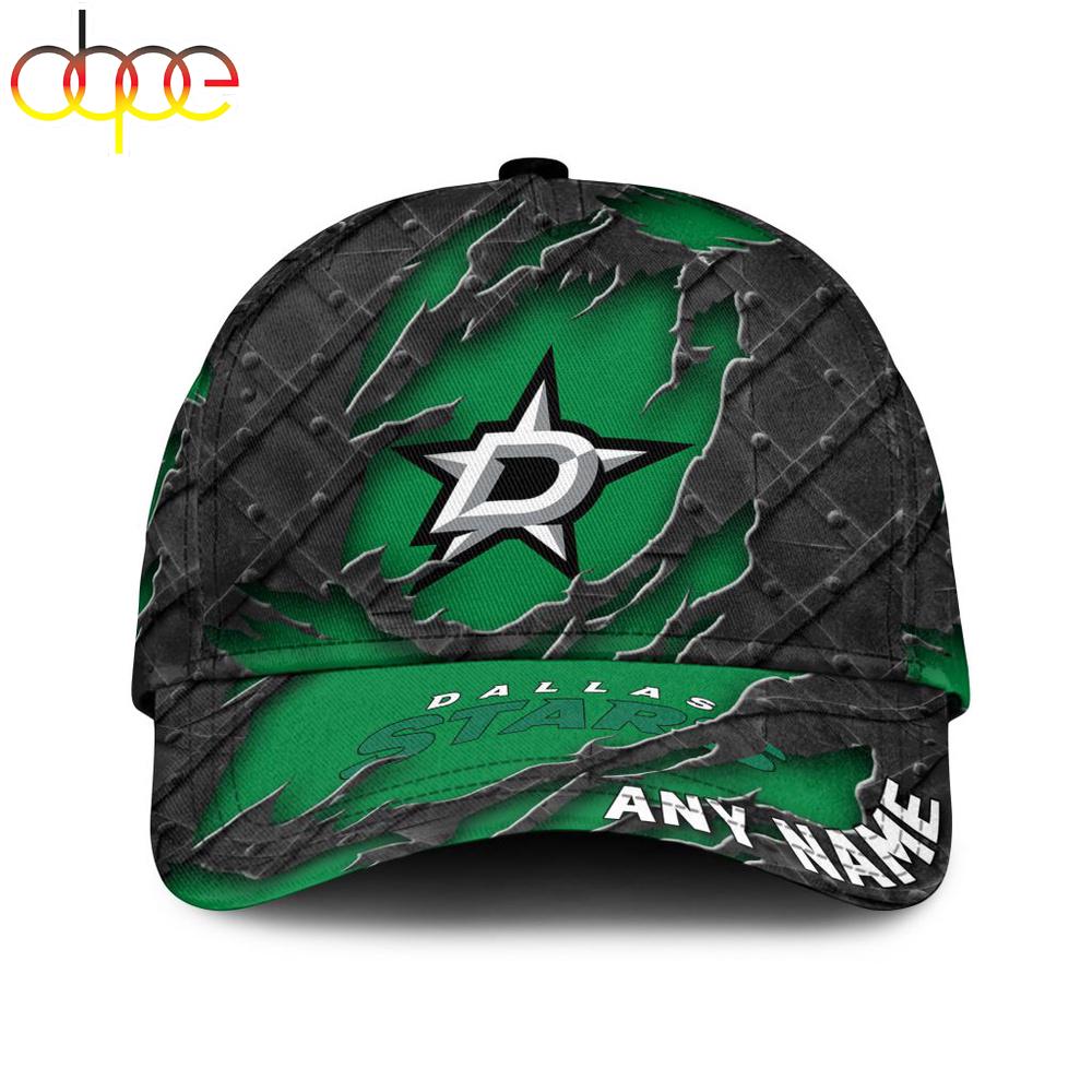 Custom Name ENHL Dallas Stars Baseball Classic Cap For Fans