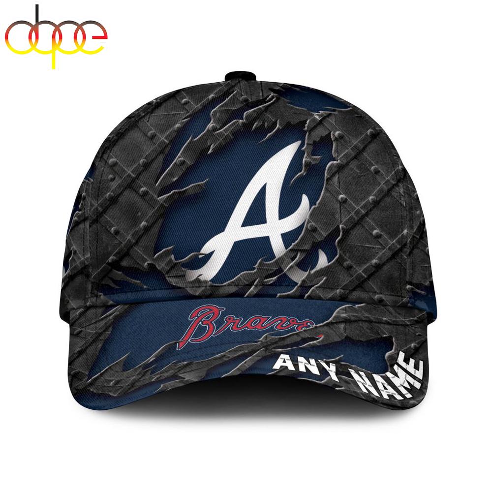 Custom Name MLB Atlanta Braves Classic Baseball Cap